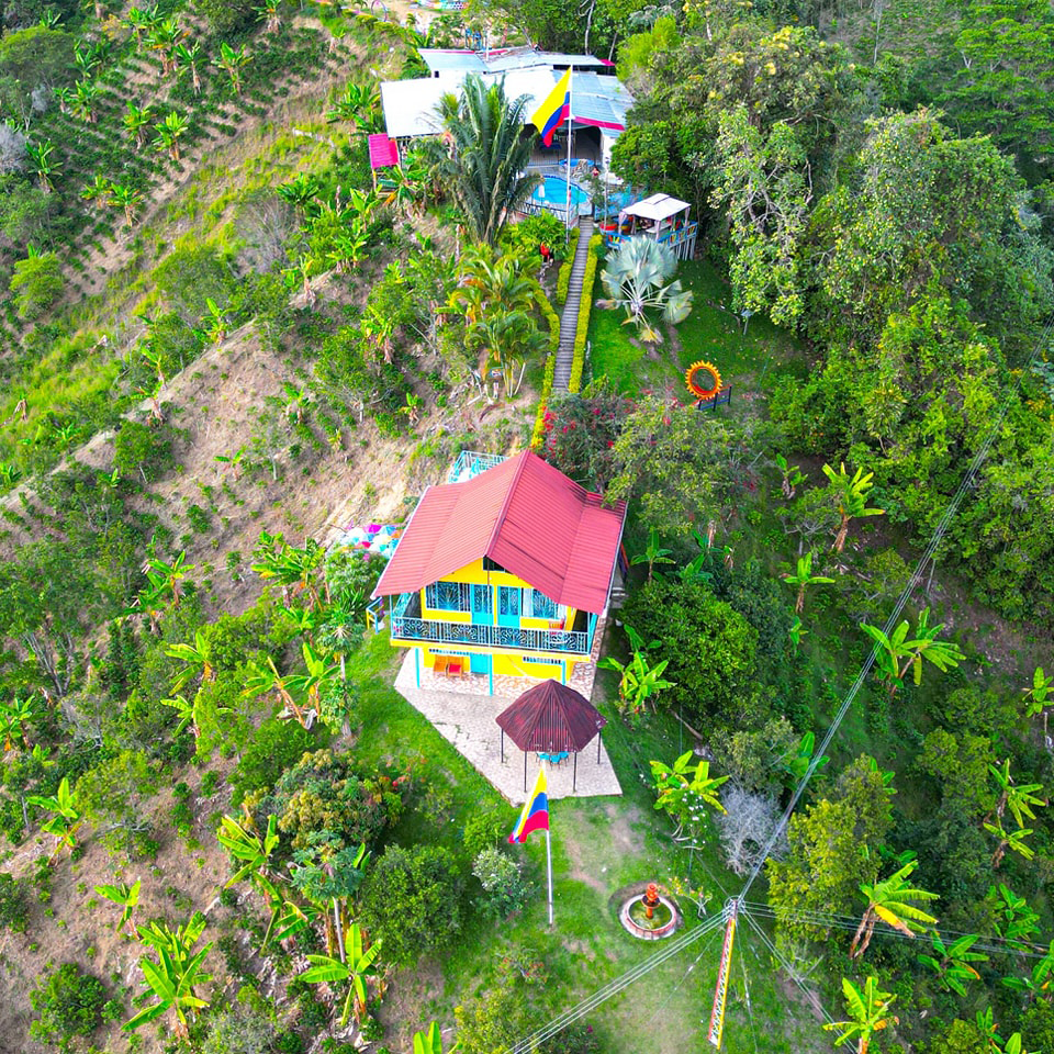 Vista aérea de La Morada del Viento